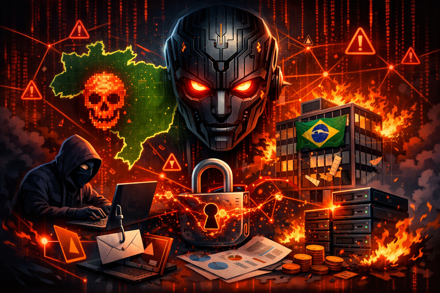 Alerta Máximo: IA Se Torna a Maior Ameaça à Segurança das Empresas Brasileiras