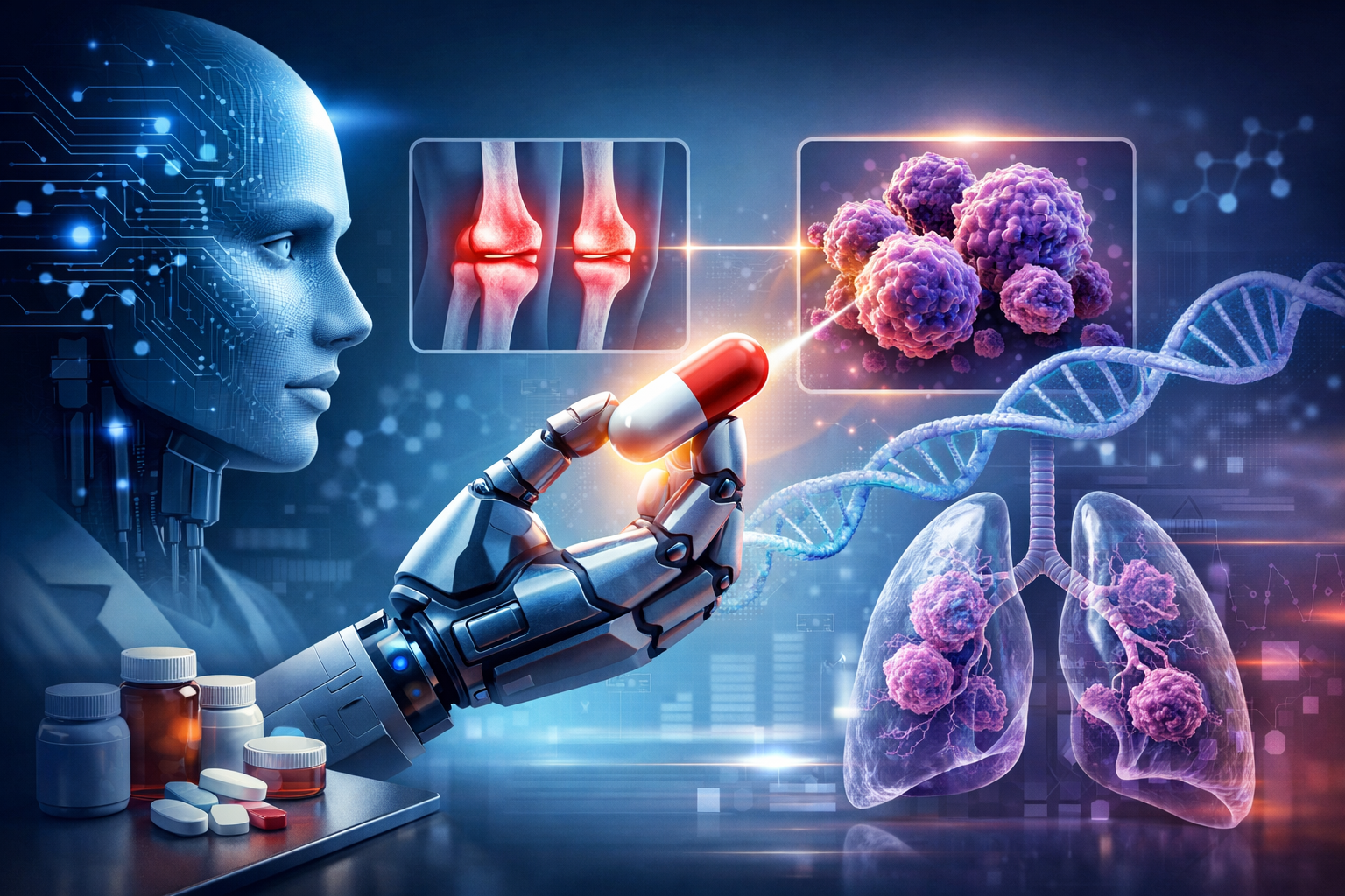 IA desvenda novo uso de remédio para artrite que pode tratar doença rara