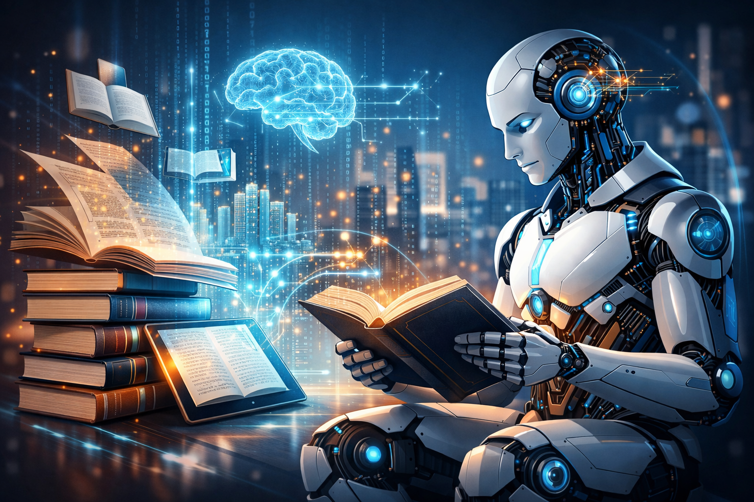 Leitura 2.0: Como a IA Está Redesenhando a Indústria do Livro