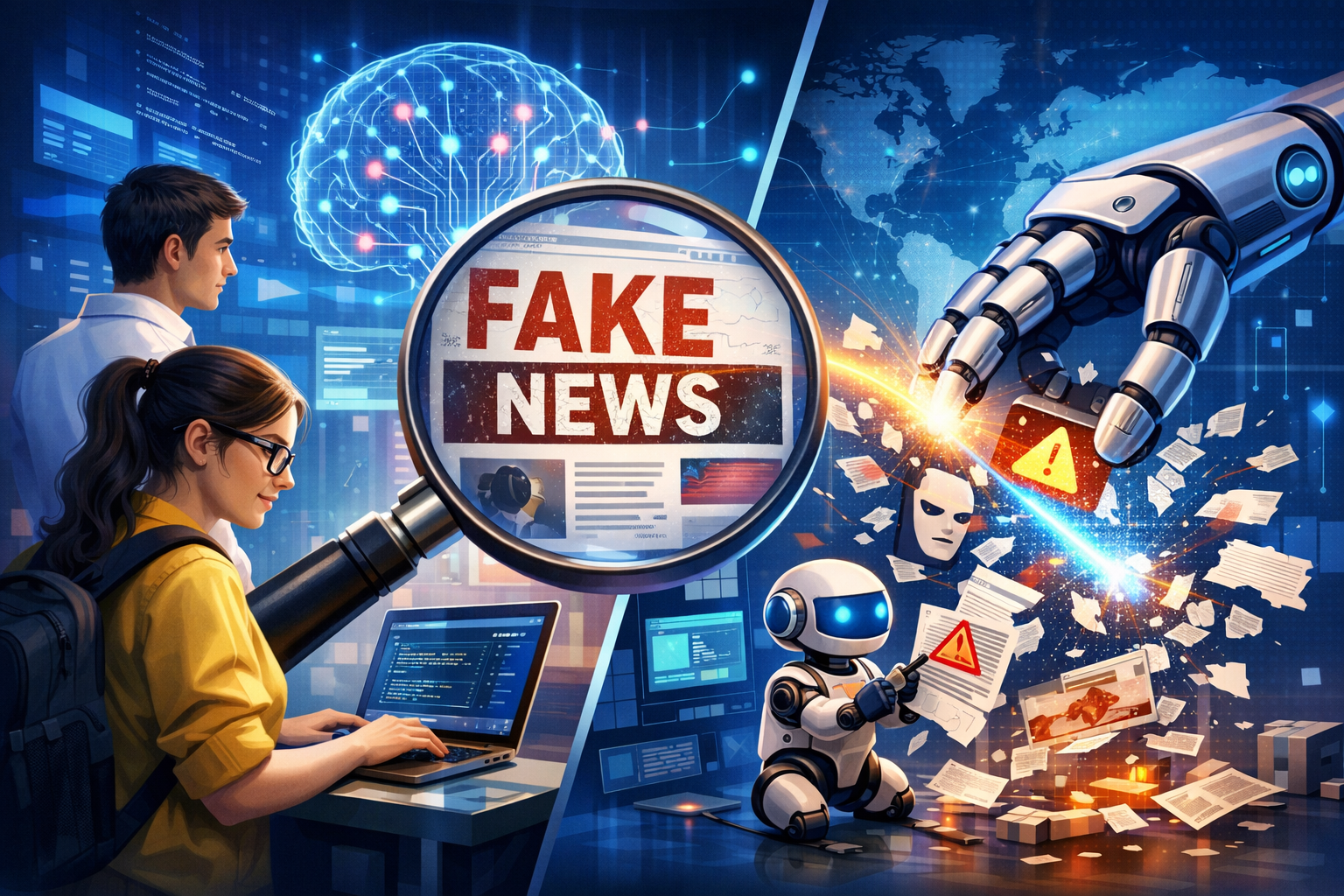 Estudantes da USP vencem desafio internacional com IA que detecta e desmonta fake news