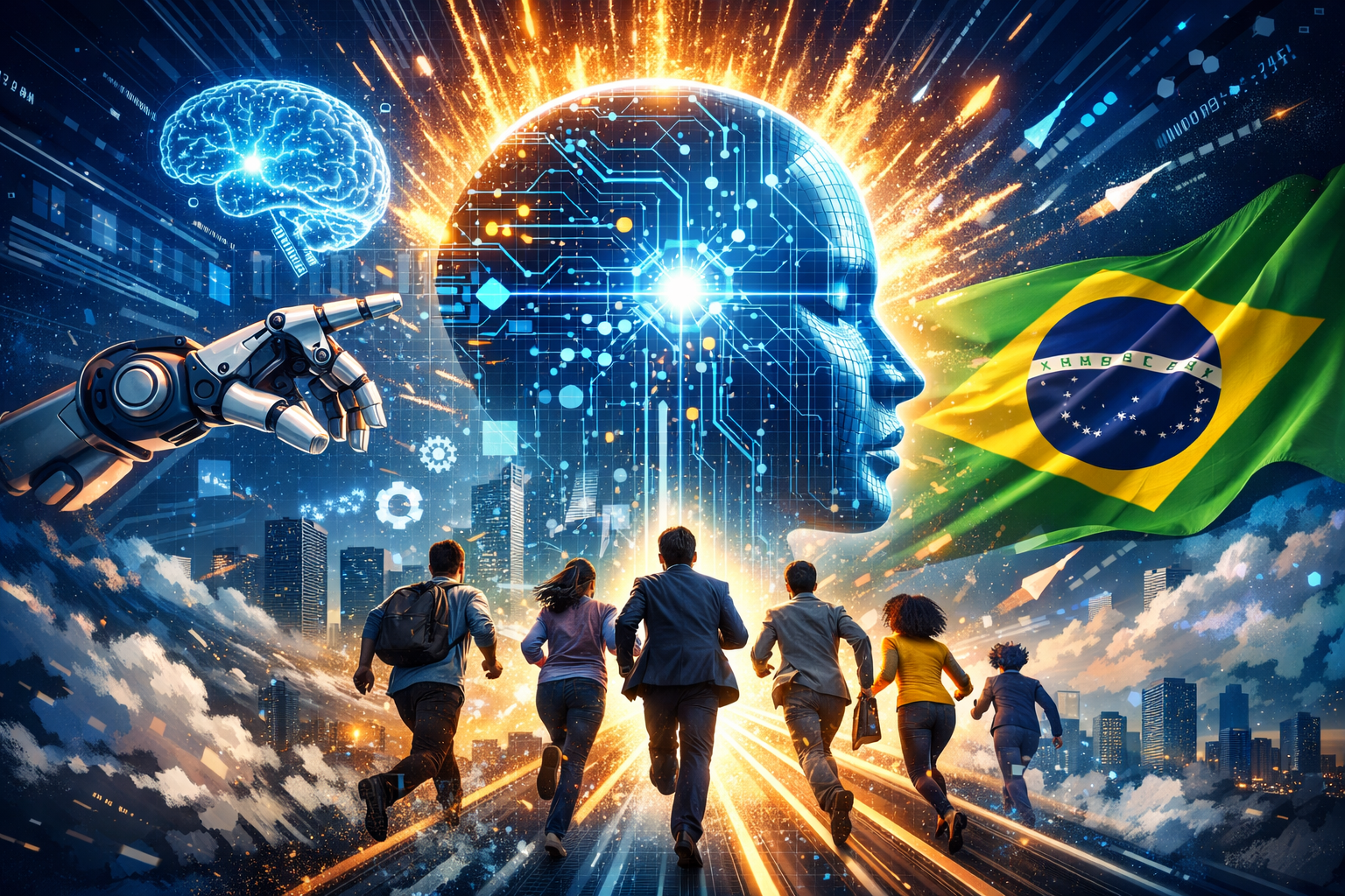 Explosão na busca por capacitação em IA: Brasil corre para preparar profissionais