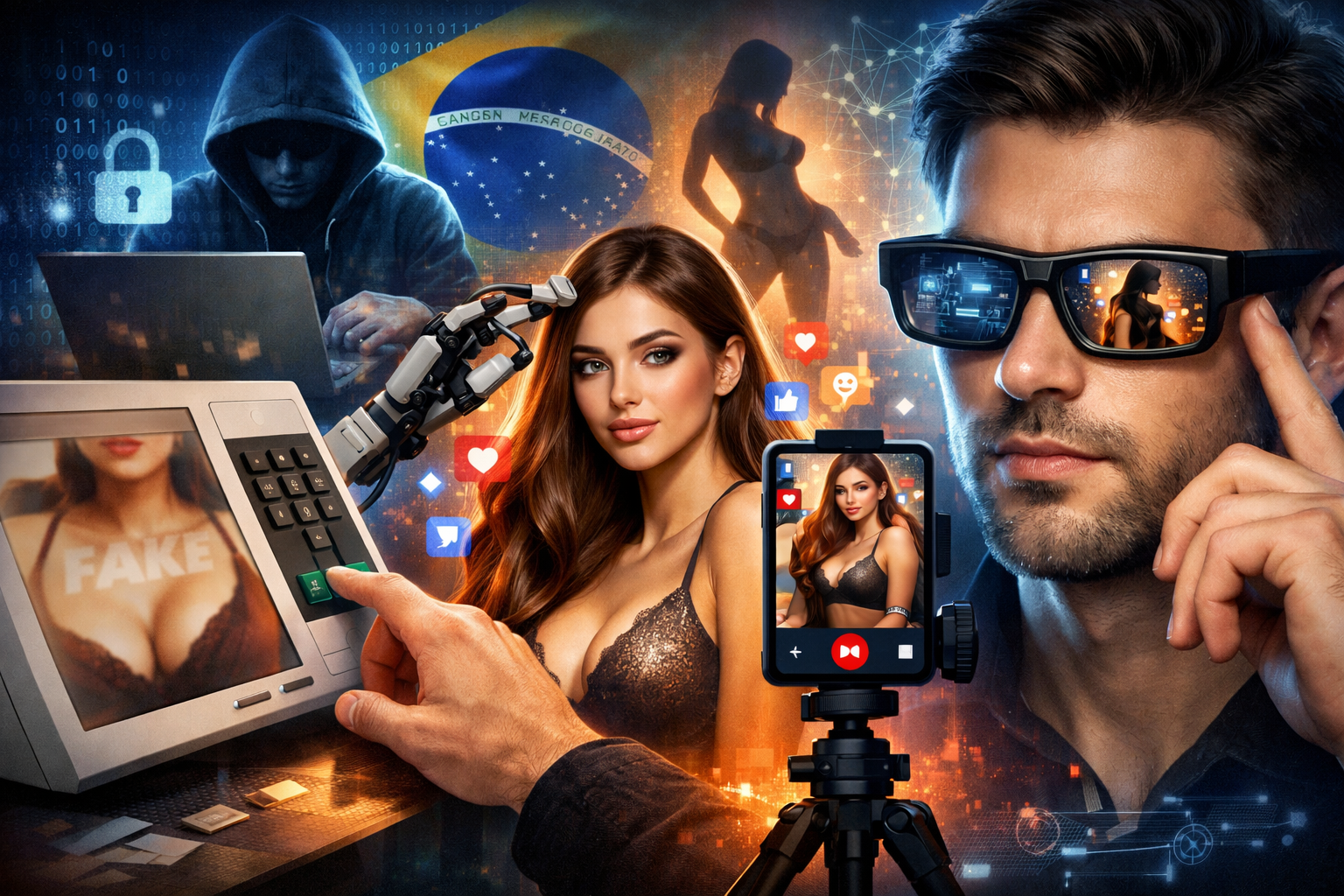 Eleições em risco: TSE alerta para nudes falsos, influenciadores de IA e óculos inteligentes