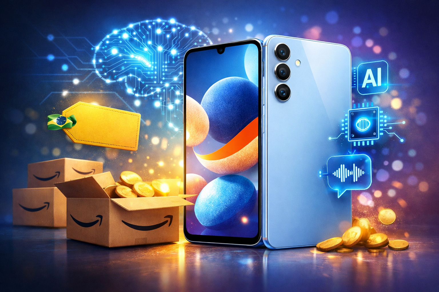 Imperdível: Samsung Galaxy A36 por R$1.299 na Amazon com recursos de IA!