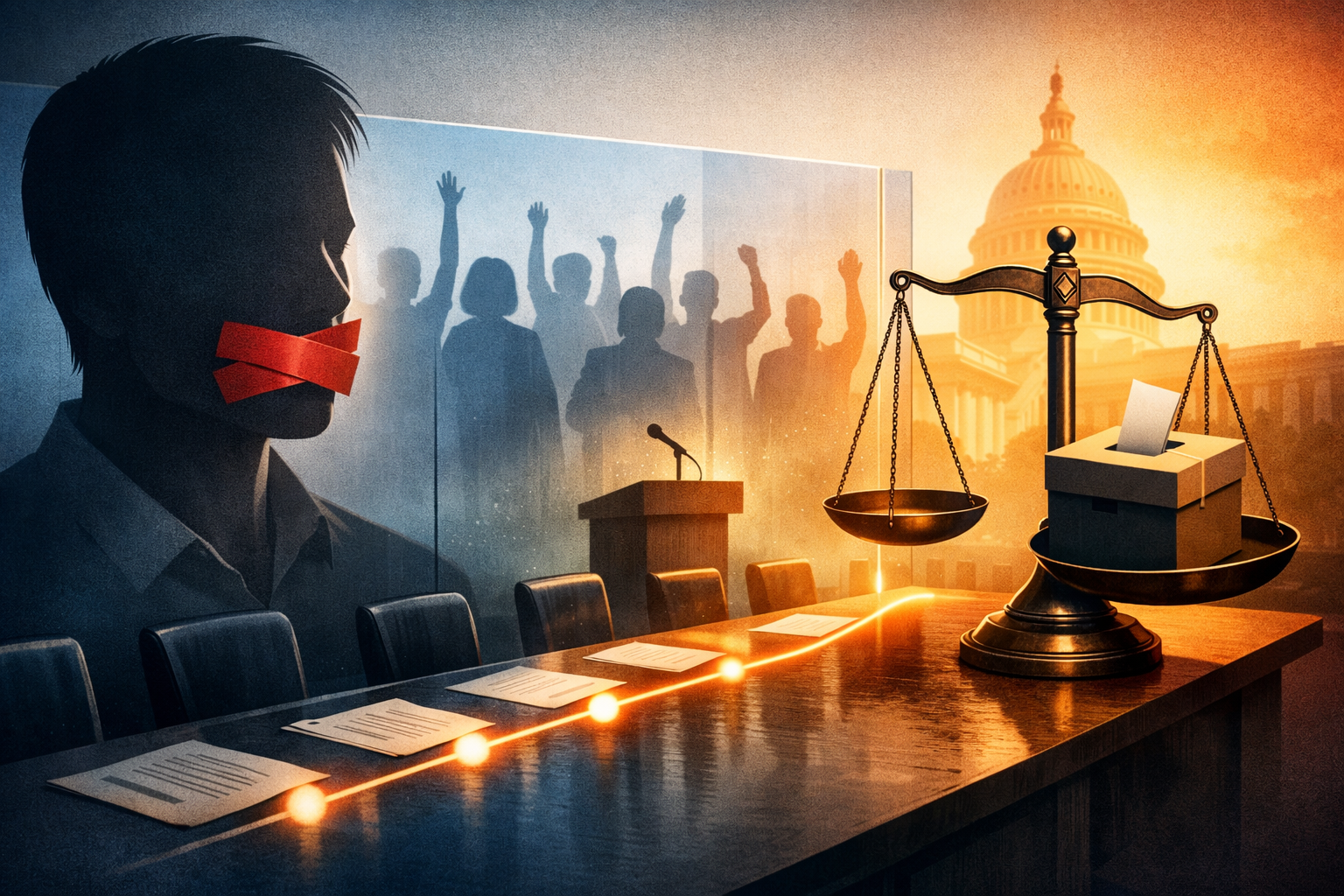 Sem voz, sem validade: a anterioridade democrática como condição das decisões