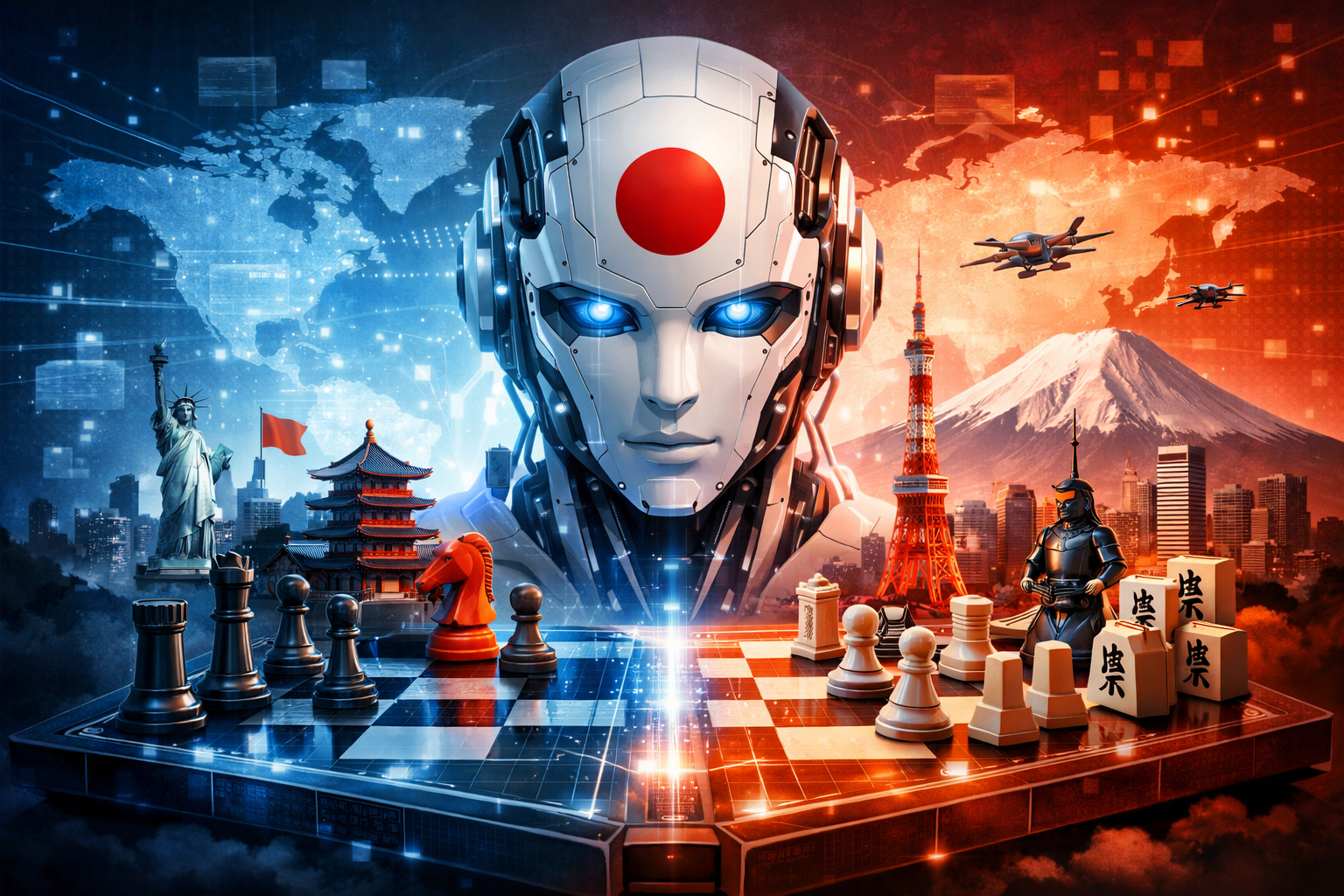 Com IA própria, Japão rompe domínio tecnológico e muda o tabuleiro geopolítico