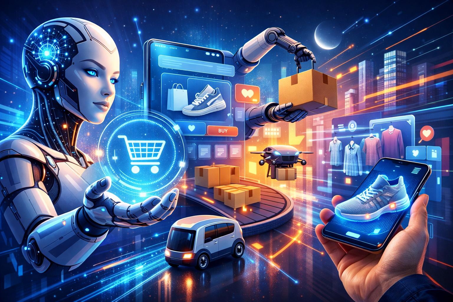 Compras do Futuro: Como a Inteligência Artificial Está Transformando o E‑commerce