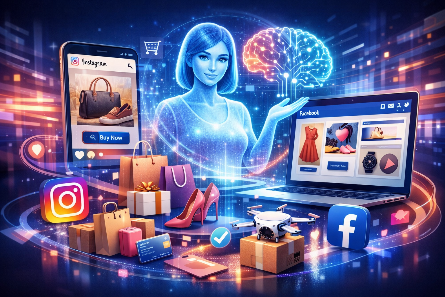 Meta lança IA que promete revolucionar compras diretas no Instagram e no Facebook